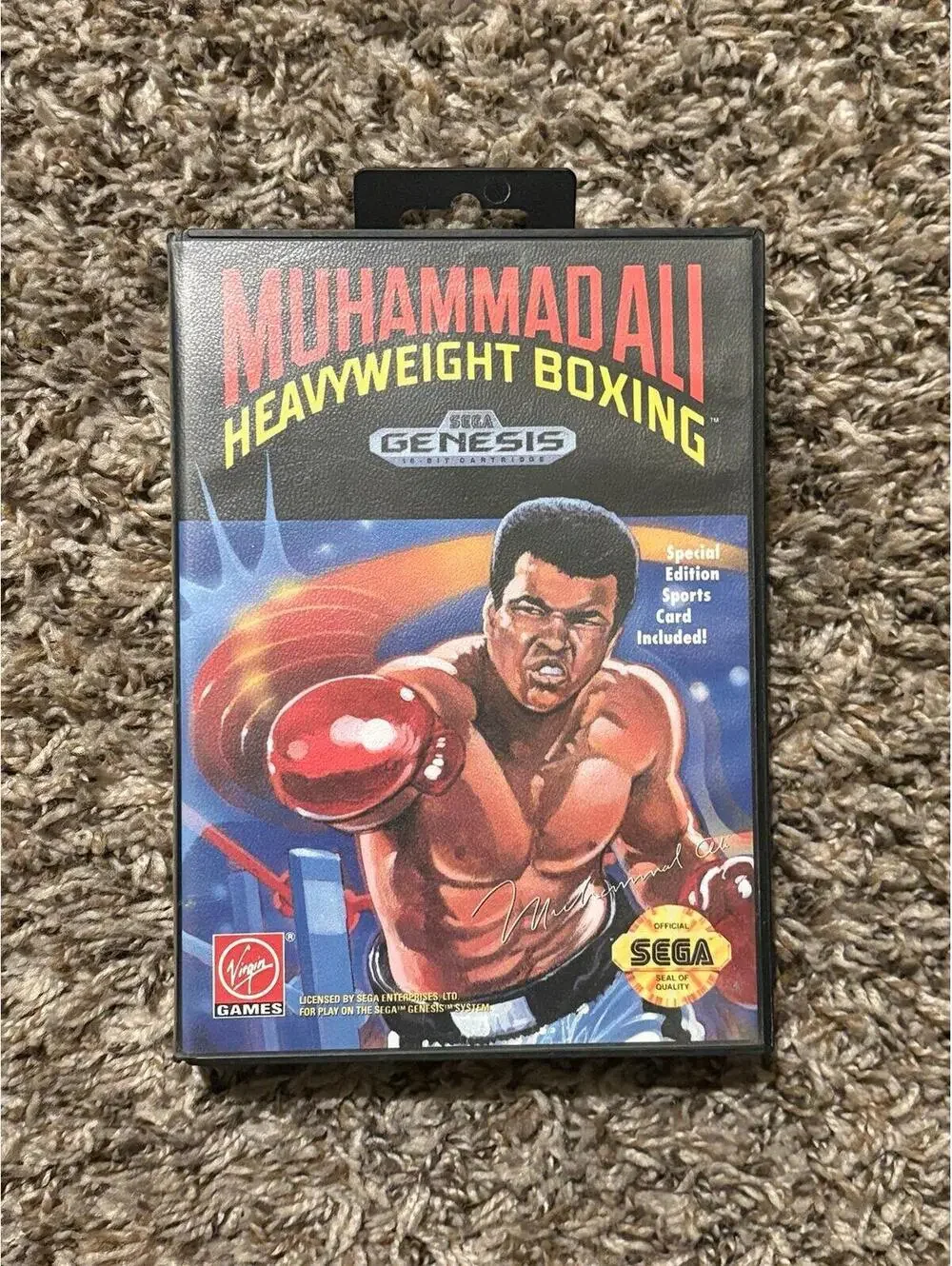 Muhammad Ali heavyweight boxing for Sega Genesis